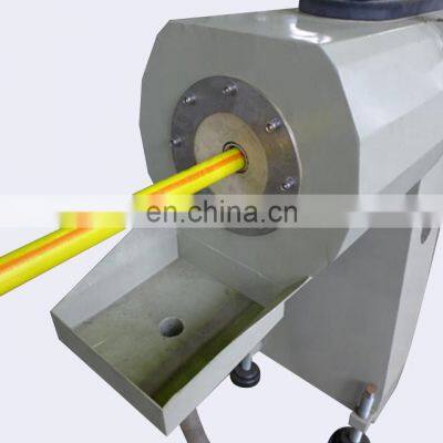 plastic single screw extruder machine produce pe orange flexible electricity conduit hose