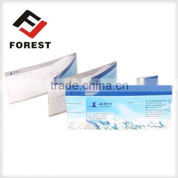 factory supply thermal boarding pass cheap air ticket