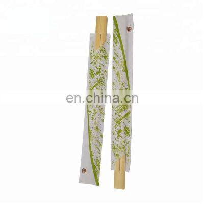 Disposable Individually Open Paper Sleeve Bamboo Twins Chopsticks Palitos Chinos photo-3