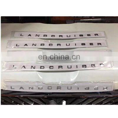 MAICTOP car accessories hood garnish trim for landcruier prado 2018-2021 letter trim FJ150