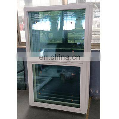 UPVC frame living room single hung window design single hung window puerta plegable en pvc con vidrio