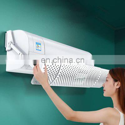 Split AC Air Flow Deflector Anti-Directly Blowing Retractable AC Windshield Universal Free Installation