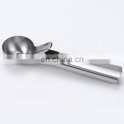 Amazon Top Seller 2021 Kitchen Accessories Icecream Ice Cream Tools Food Grade Stainless Steel Ice Cream Scoop photo-5
