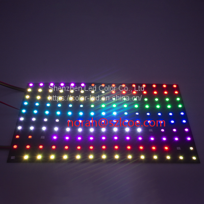 16x16 8X8 8X16 DC5V/12V Digital Rgb Led Flexible Matrix Led Pixel Smart Control Led Panel
