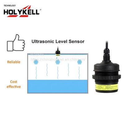 Holykell OEM Non Contact Cheap Waterproof Ultrasonic Liquid Water Fuel Level Sensor UE3003 photo-2