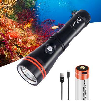 ARCHON S10P Diving Spot Flashlight & Scuba Dive Torch 2000lumens dive Lamp