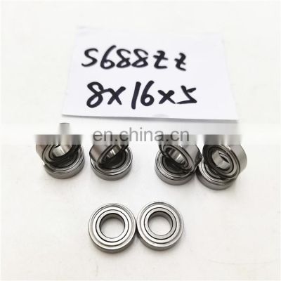 8*16*5MM Deep Groove Ball Bearing S688ZZ 688ZZ Bearing Stainless Steel Ball Bearing