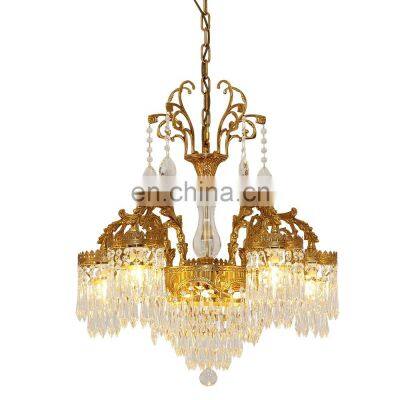 european luxury hanging lamp empire chandelier k9 crystal large gold chandeliers