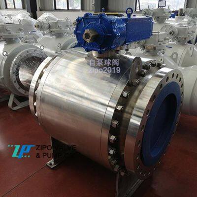 ZIPO Corrosion-resistant Duplex Stainless Steel Offshore Ball Valve photo-2
