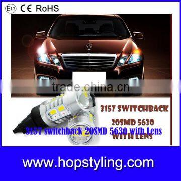 Cheap price for 3157 Switchback Double Color LED Turn Signal Light Bulbs,car accessories