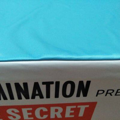 6ft Fitted Tradeshow full color dye sublimation table cover