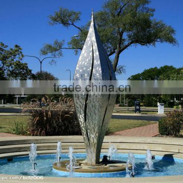 Fountain metal sculpture