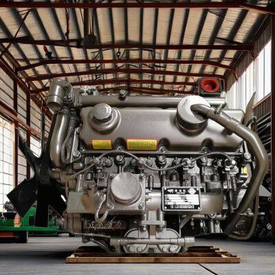 Factory Outlet Yuchai Water Cooled Engine YC4D80-T20 4 Stroke Direct Injection Diesel Engine Assy