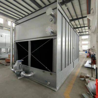 Customized 50-ton Medium-frequency Furnace Closed Cooling Tower. Complete Machine Supply. Immediate Delivery of In-stock Items.