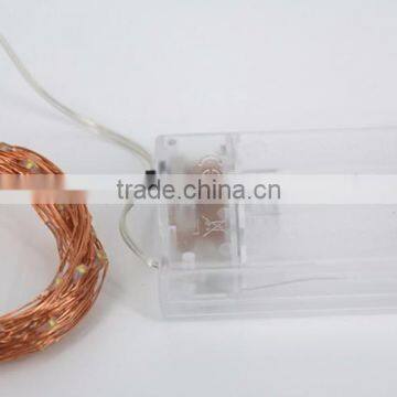 4.5V 3*A Battery Powered Micro Led Copper Wire Led String Lights photo-6
