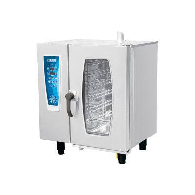 PLC Controlled Commercial Combi Steam Oven for Industrial Kitchens