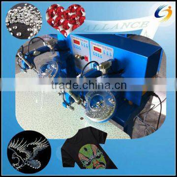 Automatic Rhinestone Setting Machine With Twin Head