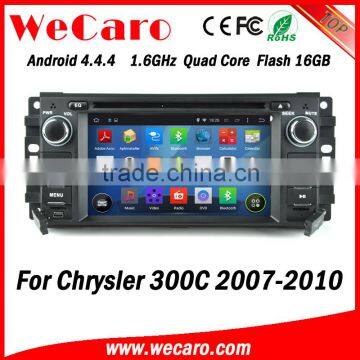 Wecaro WC-JC6235 Android 4.4.4 stereo indash car radio gps for chrysler 300c 2007 - 2010 BT gps 3g TV