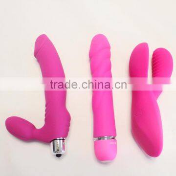 Dildo Vibrator Double G-spot Massager Adult Sex Toy photo-2
