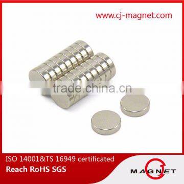 N55 super strong disc neodymium magnets for phohe bags