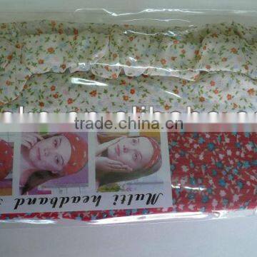 FABRIC OR RAYON ORGANZA MATERIAL HEAD BAND/BANDANA