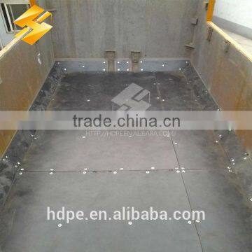 slide hdpe chute lining hopper Liner Sheet with high quality