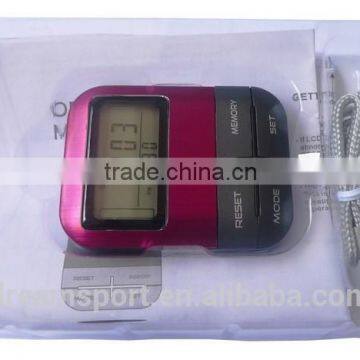 Professional 3D Touch Buttonless Pedometer USB Step Counter photo-3