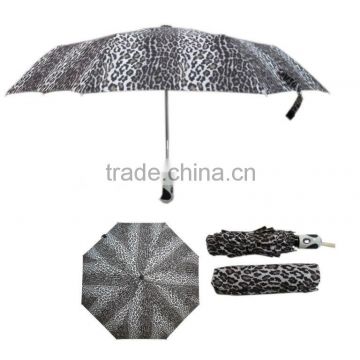 leopard print umbrella