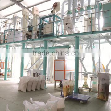 Lucao 50TPD fully automatic maize grits machine plant/mazie grits grinder plant