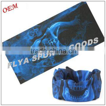 2016 custom 100% Polyester Microfiber unique bike head bandana