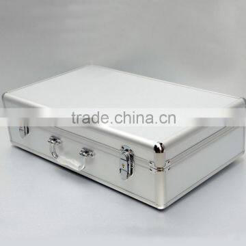 AN57 ANPHY Aluminum Storage Suitcase High Grade Flannelette Settle EVA Panel Transfer Case Large AL Box Handle 46*28*13cm Strong photo-2