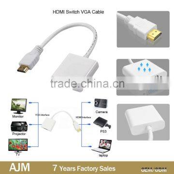 Wholesale Price Hdmi to Vga for Computer Notebook