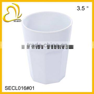 melamine tumbler; 3.5" plastic tumbler