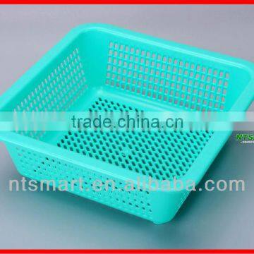 Plastic fruit baskets