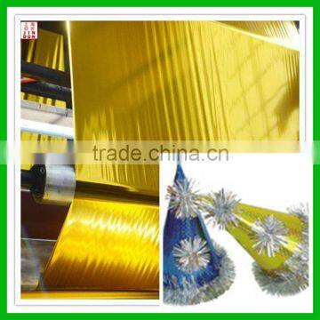 PET gold metallized film