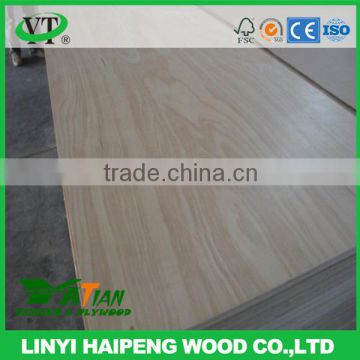 Wood Grain Paper Waterproof Ecological Melamine Plywood For Fancy Furniture