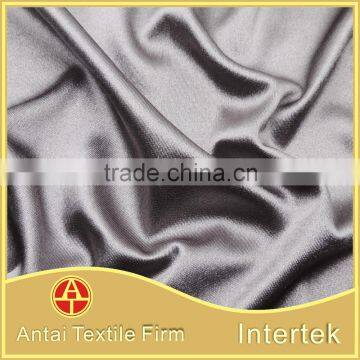 Shiny Weft Knitting Crepe Silk Satin Fabric Price for Stage Dress photo-2