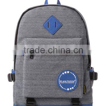 2016 new design korean style hemp backpack teenage