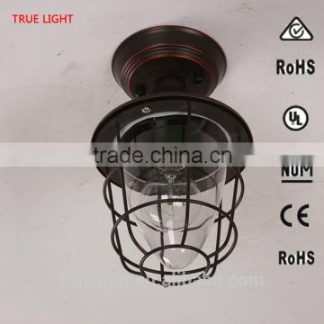 cheap ceiling lamp for home bar glass metal lamp china supplier