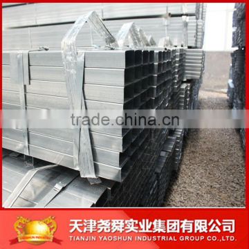 hot sale 50*100 steel pipes in zinc coating