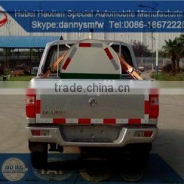 10m3 Pick up Suction Truck for Sale Hubei Haotian New Design Vacuum Fecal Suction Truck Sewage Suction Truck photo-4