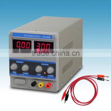 30 V 5A Precision Variable Adjustable Digital DC Power Supply W/Clip Cable 110V