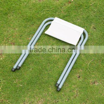 Gray Fabric Folding Chair photo-2