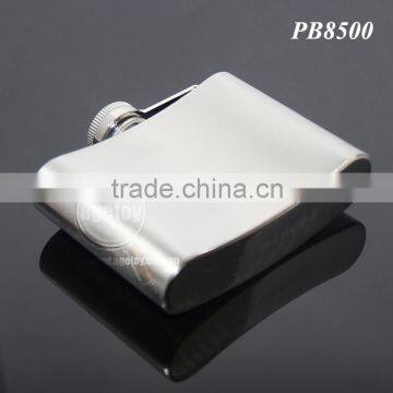 4oz Portable Flagon Kettle Oilcan Wine Pot 110ML Metal Travel Pocket Mini Liquor Stainless Steel Hip Flask photo-2