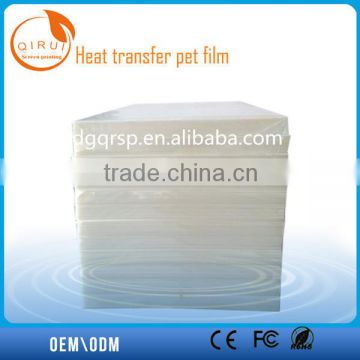 Solvent transfer pet film,silicone coated release film,	heat transfer polyester film