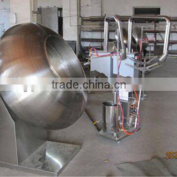 Fully stainless steel wide output range sugar coater machine