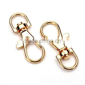 TOP Quality Glod Plated Lobster Claw Swivel Clasps 38mm 20pcs per Bag for Key Ring (Approxi 1 1/2 * 2/3 inch)