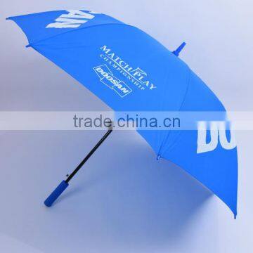 auto open advertising 190t straight umbrella EVA hadle umbrella