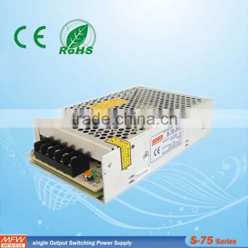 low price 110v ac to 5v 15A power supply 75w dc power supply Constant Voltage