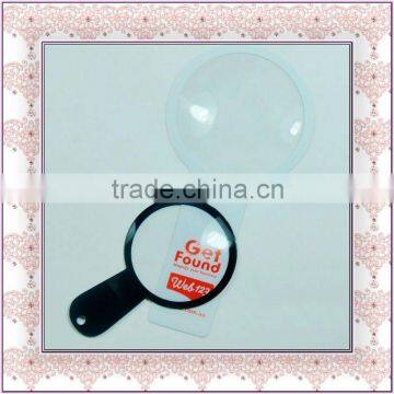 Mini bookmark hand magnifiers glass/magnifier/hand lens for promotion gift